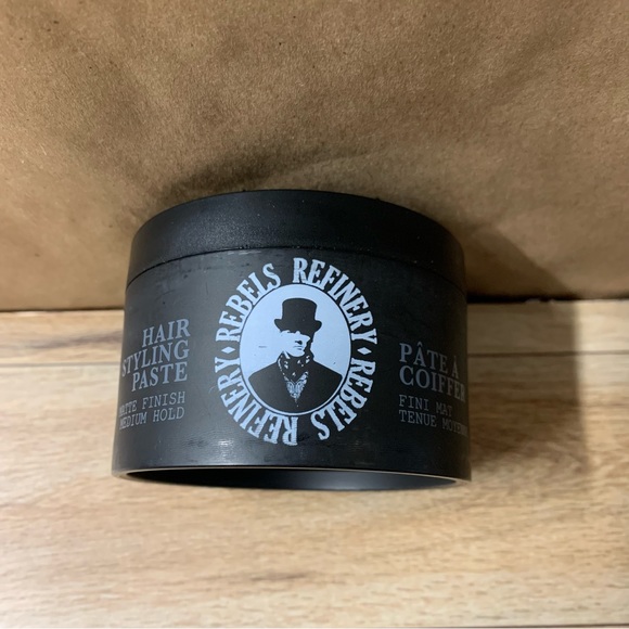 New! Rebels Refinery Hair Styling Paste Matte Finish Medium Hold 3.5oz 103.5ml - Picture 1 of 6